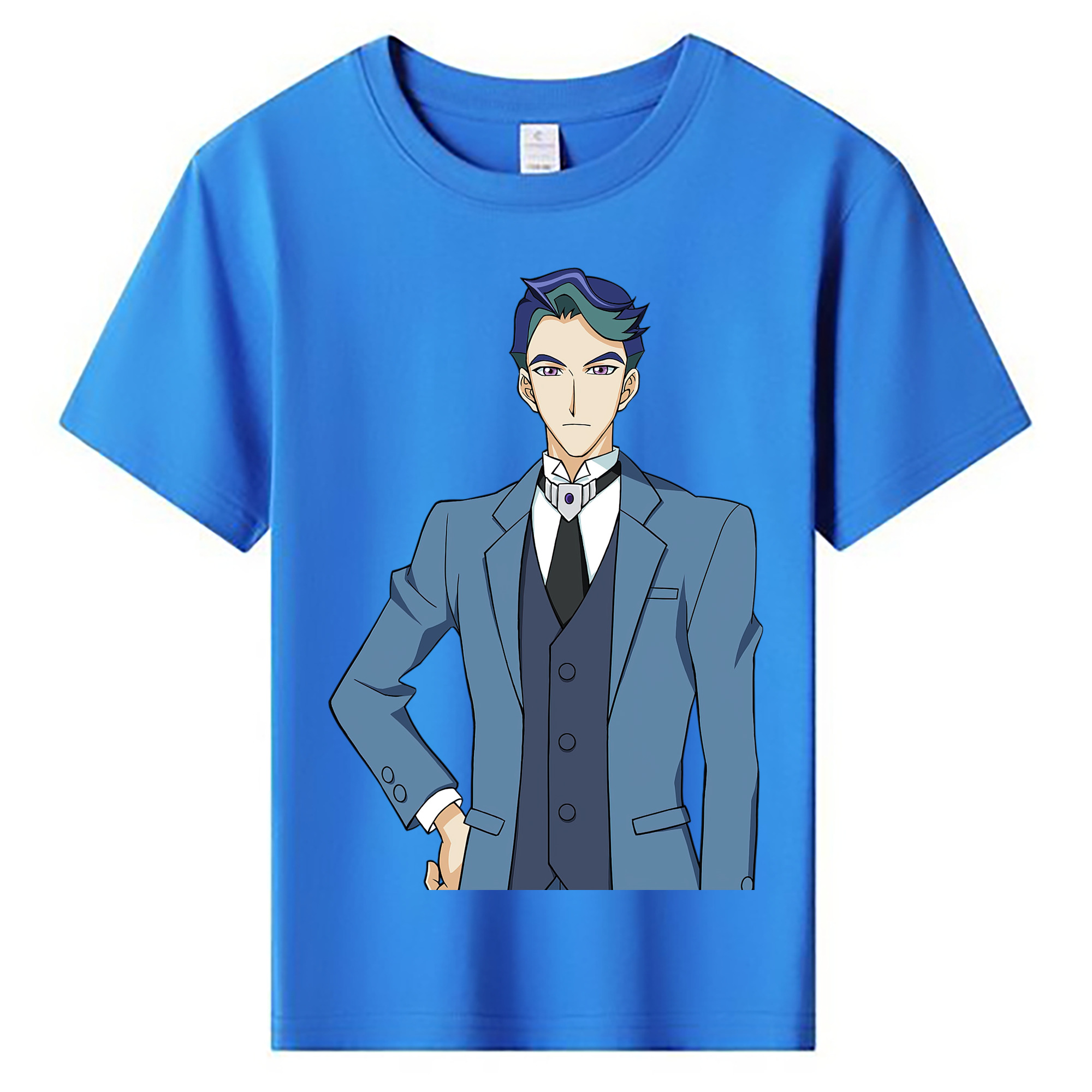 （画像用） 遊☆戯☆王 Yu-Gi-Oh! 綿100％キッズTシャツ（フロントプリント）